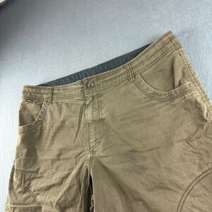 Kuhl Shorts Men's 40 Brown Ramblr Hiking Gorpcore Outdoor Trail Stretch Flat